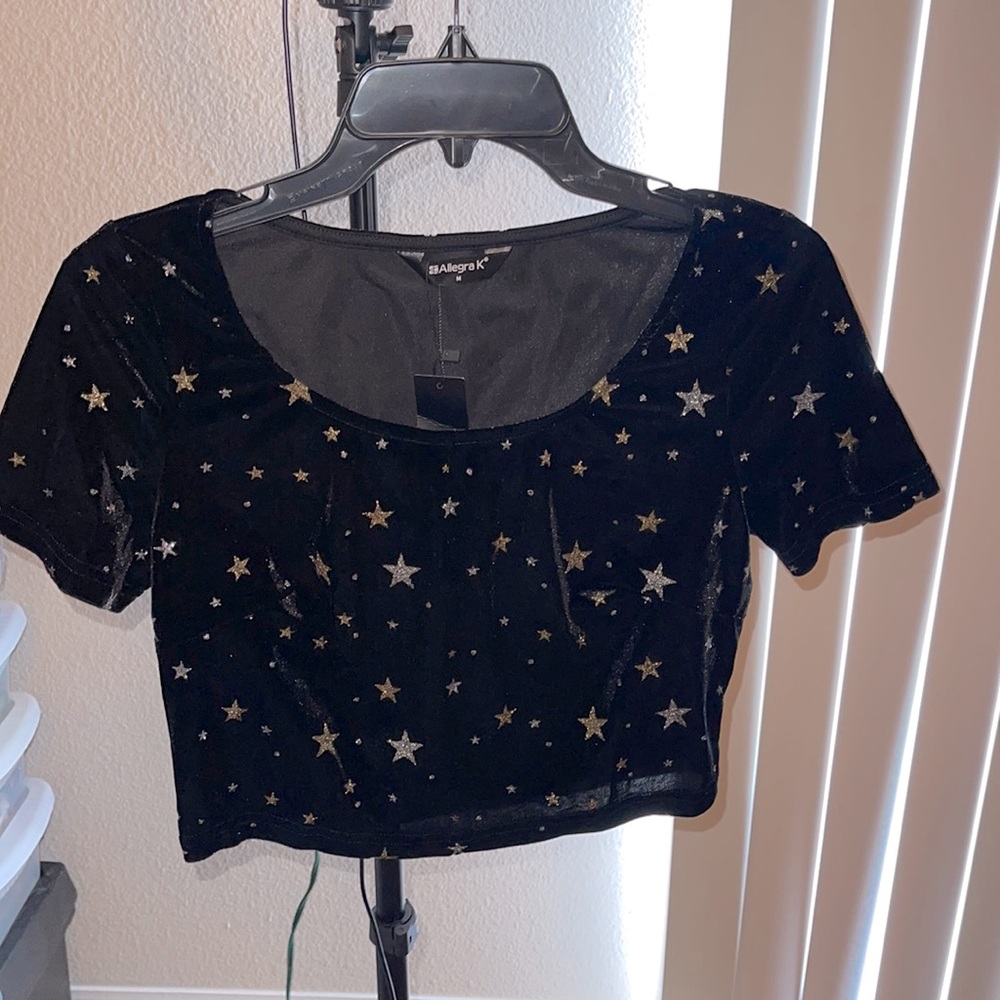Crop Top by Allegra K, Size M, NWT (CL)